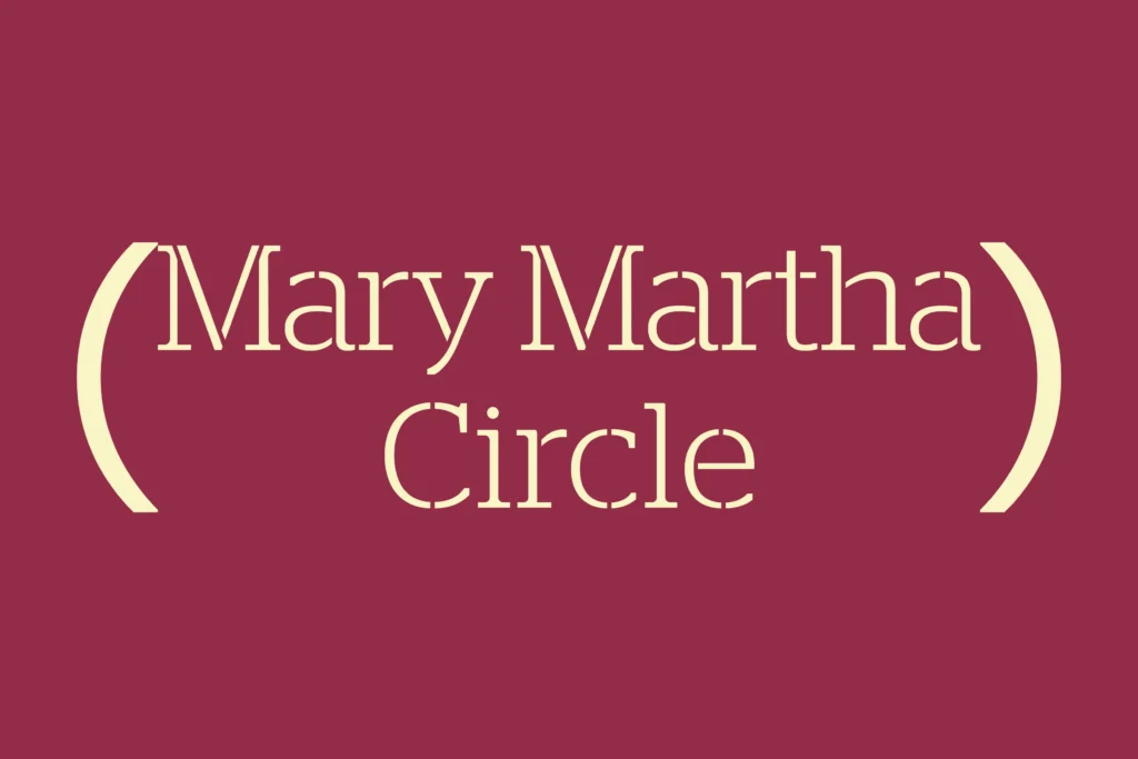 Small Group Images_Mary Martha Circle