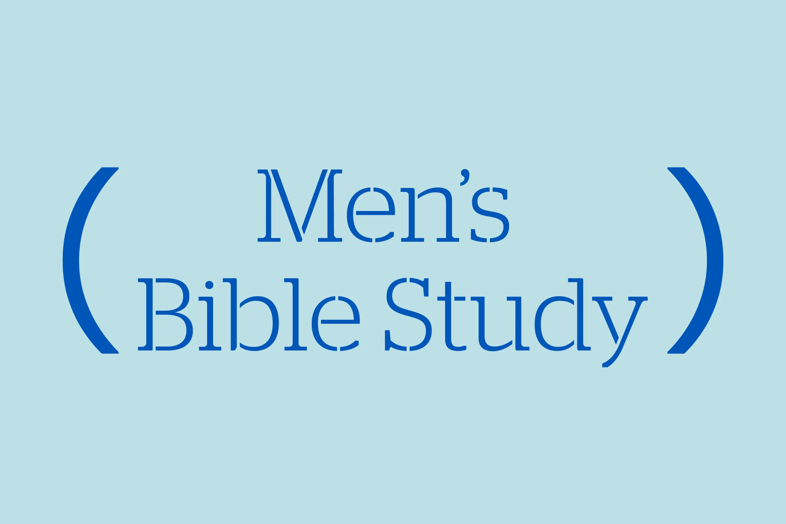 Small Group Images_Men’s Bible Study