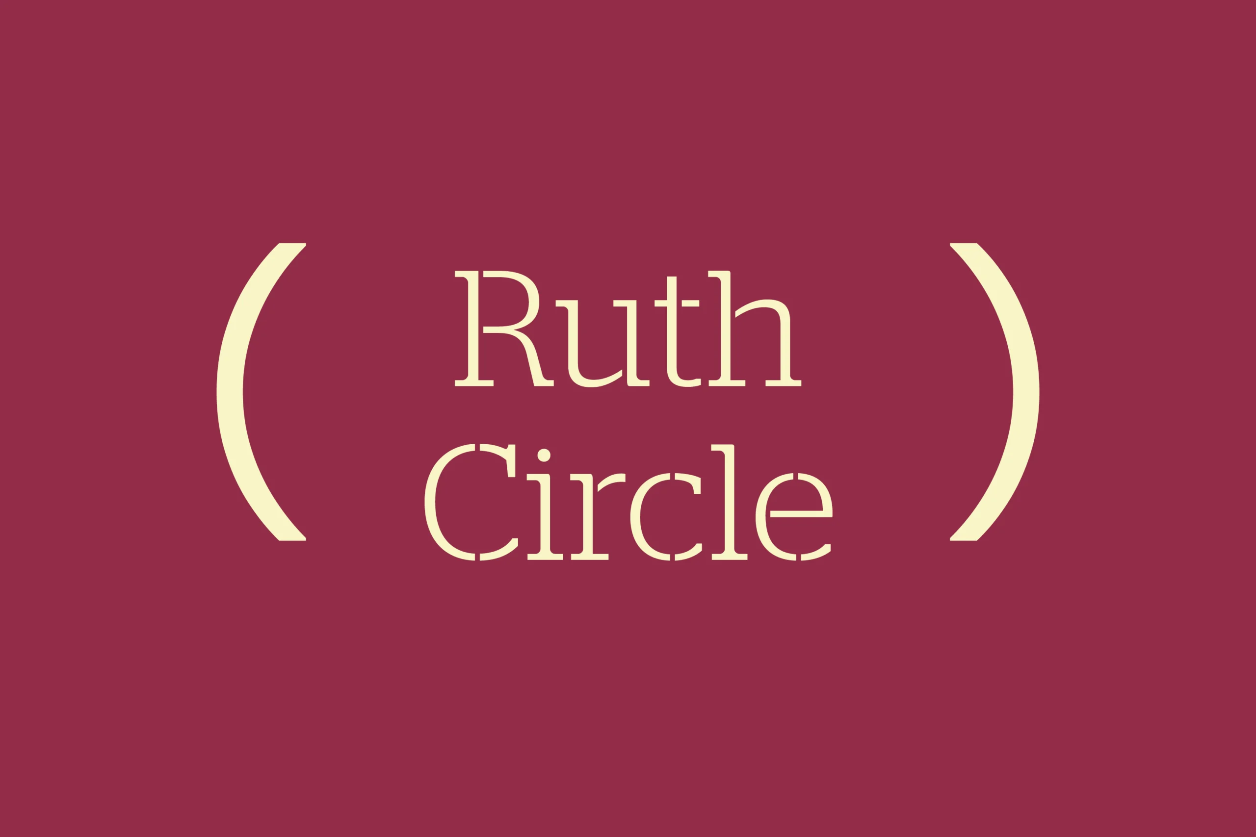 Small Group Images_Ruth Circle
