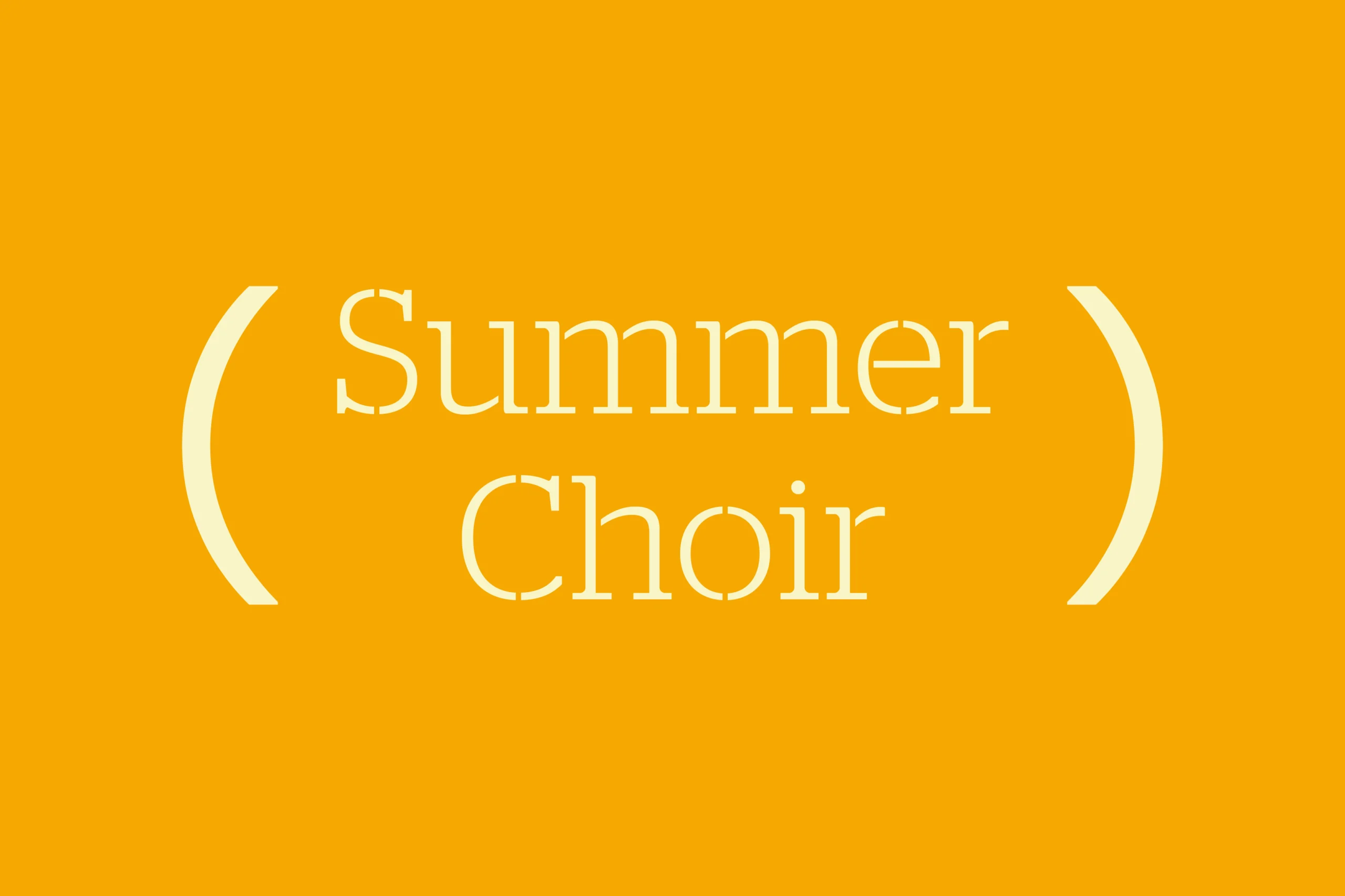 Small Group Images_Summer Choir