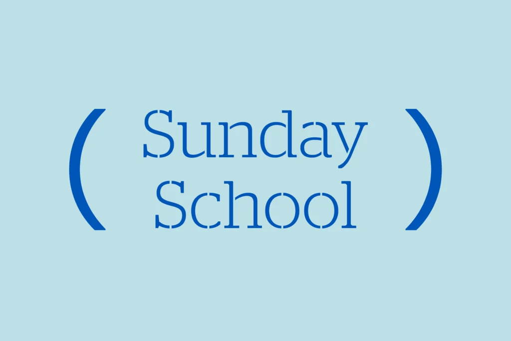 Sunday School
