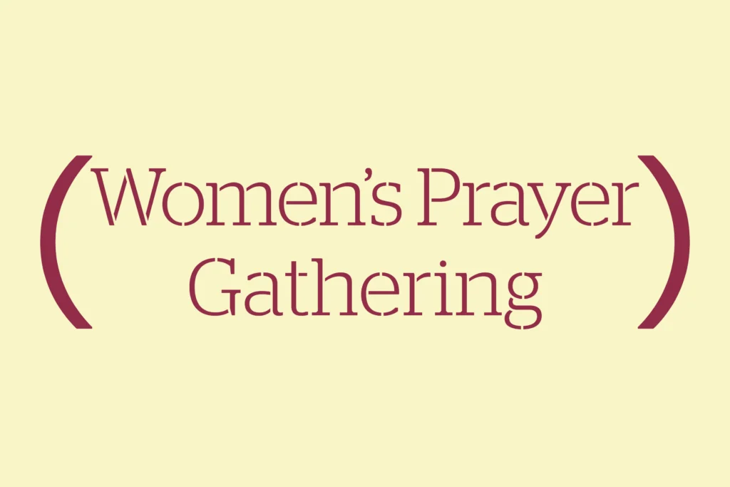 Women's Prayer Gathering