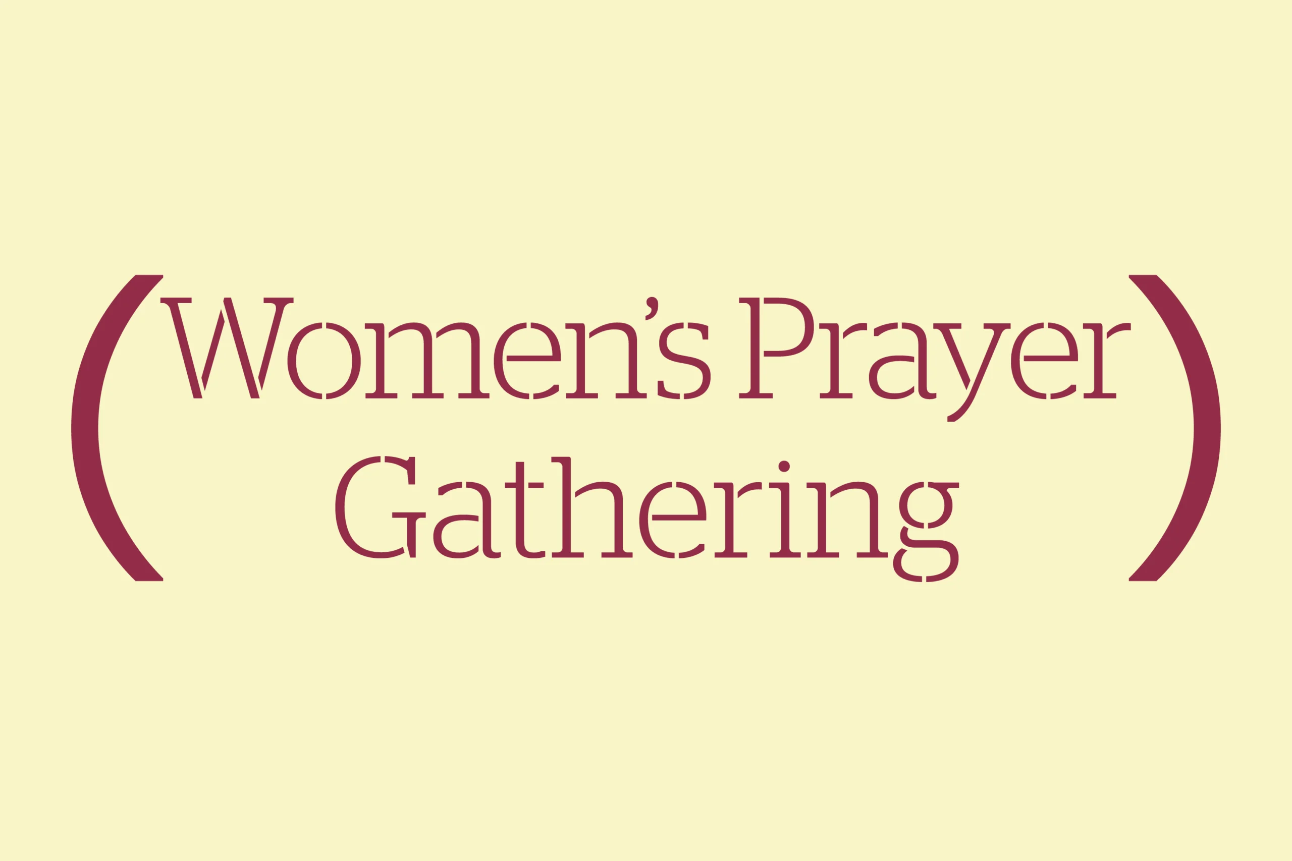 Small Group Images_Women’s Prayer Gathering