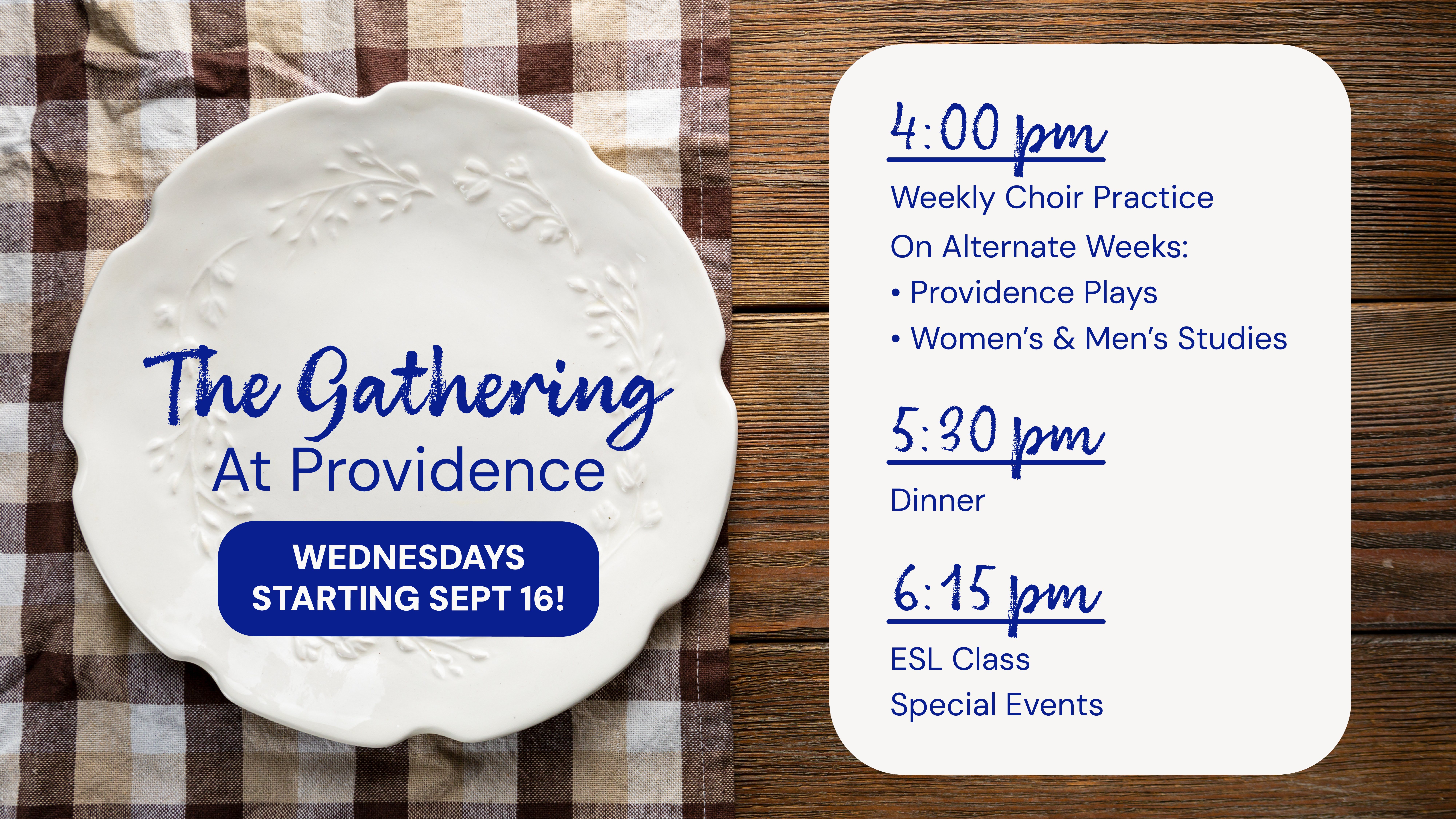 The Gathering at Providence