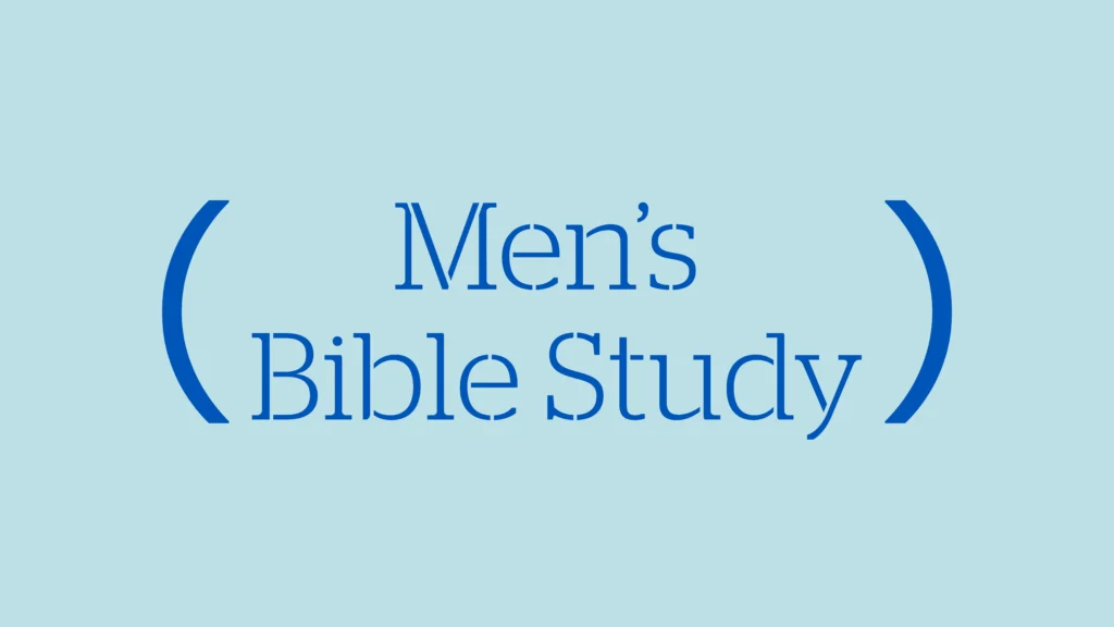 Wednesday Morning Men’s Bible Study