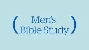 Wednesday Morning Men’s Bible Study
