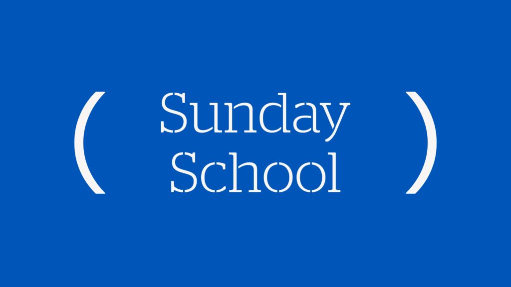 Sunday School
