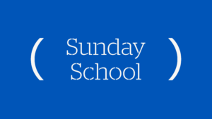 Sunday School