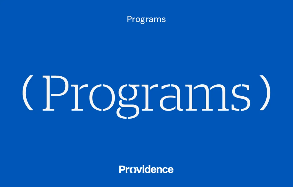 Programs